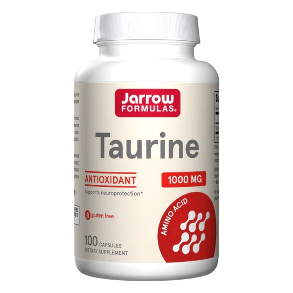 Jarrow Formulas Tauryna 1000mg na Wsparcie Neuroprotekcyjne i Antyoksydacyjne 100 Kapsułek