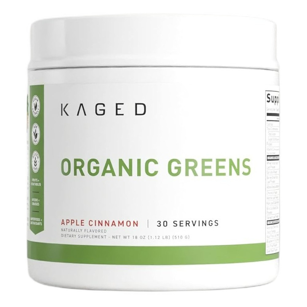 Kaged Muscle Outlive 100 Proszek z Superfoods Jabłko Cynamon Na Wsparcie Codziennej Diety 510g