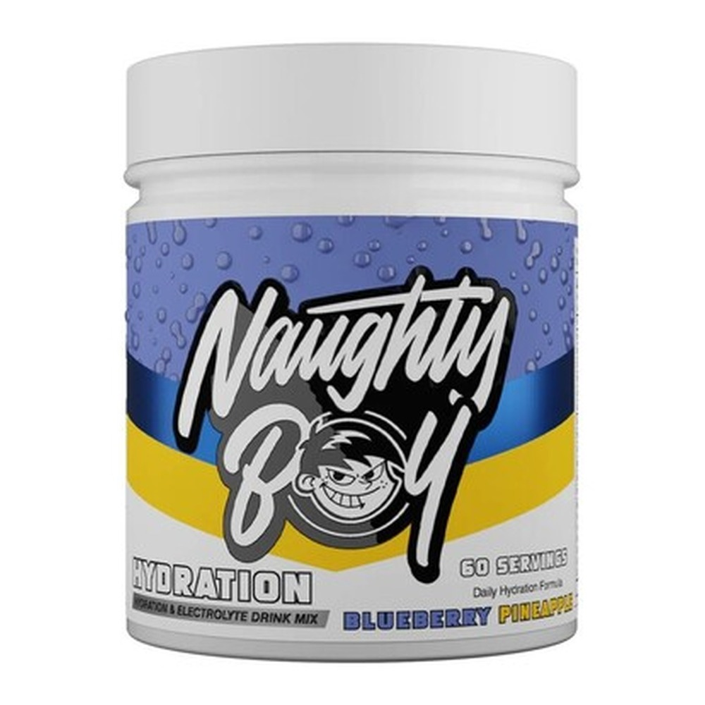 Naughty Boy Hydration Napój Elektrolitowy o Smaku Jagody i Ananasa Na Nawodnienie 510g