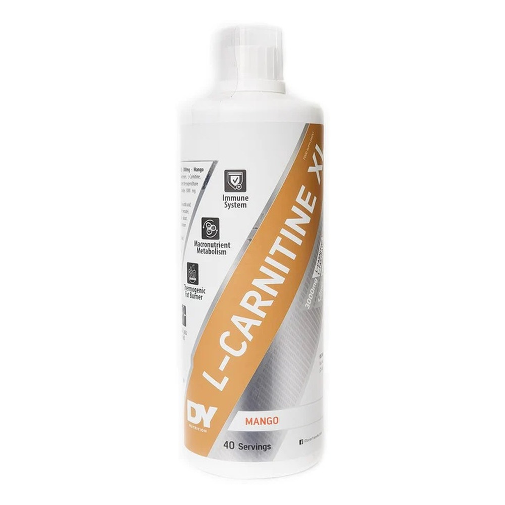 Dorian Yates Liquid L-Carnitine XL Mango L-karnityna w Płynie Dla Sportowców 1000ml