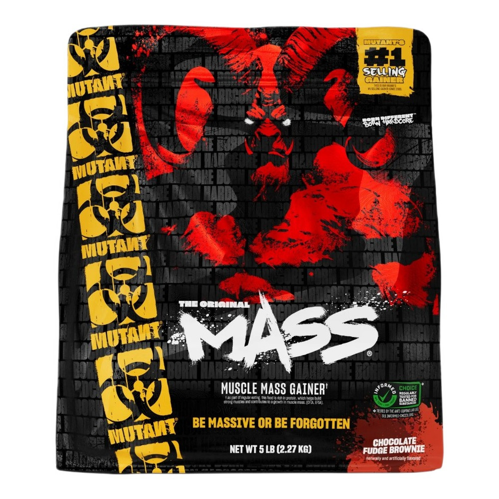 Mutant Mutant Mass Gainer na Masę Mięśniową Czekoladowe Brownie 2270g