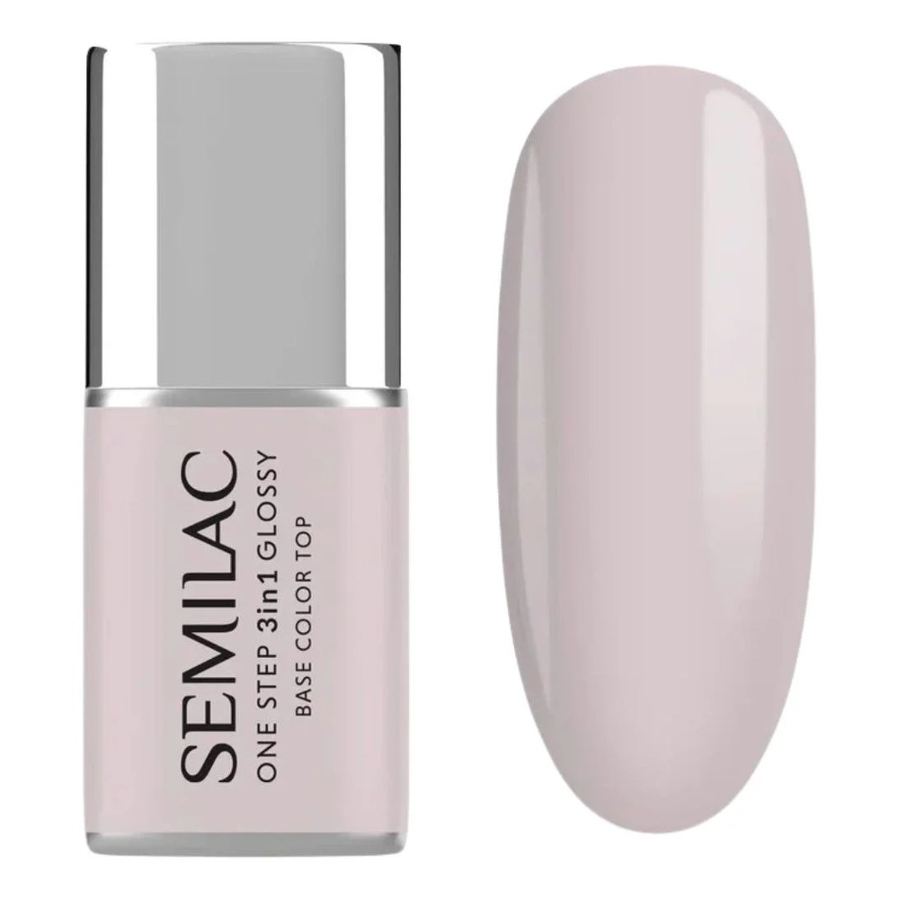 Semilac One Step 3in1 Lakier Hybrydowy S610 Barely Pink Glossy 7ml