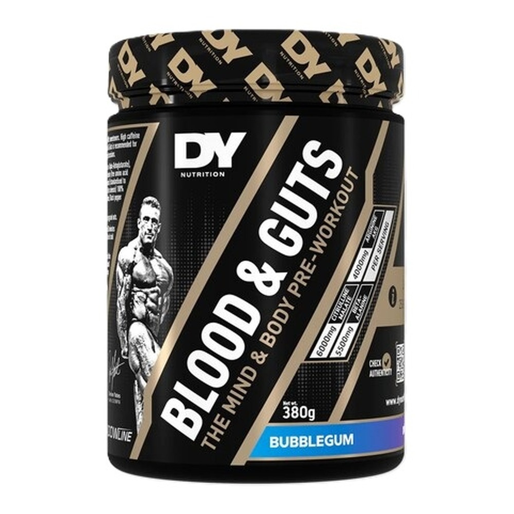 Dorian Yates Blood and Guts Przedtreningówka Na Skupienie i Energię 380g