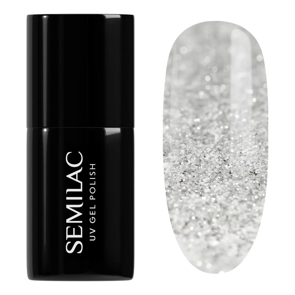 Semilac Winter Lakier Hybrydowy 605 White Flash 7ml