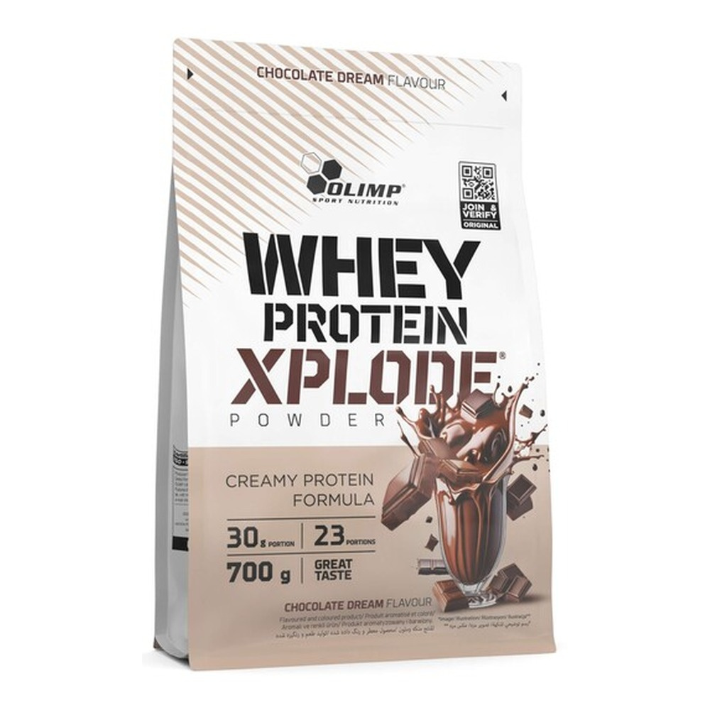 Olimp Nutrition Whey Protein Xplode Czekoladowa Odżywka Białkowa na Masę 700g