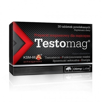 Olimp Testomag dla Mężczyzn na Testosteron i Energię 30 Tabletek