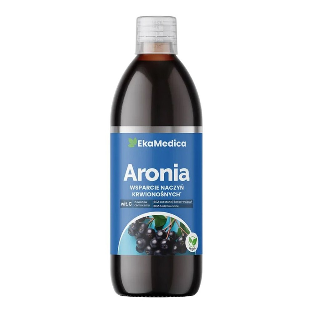 EkaMedica Naturalny 100% Sok z Aronii 500ml