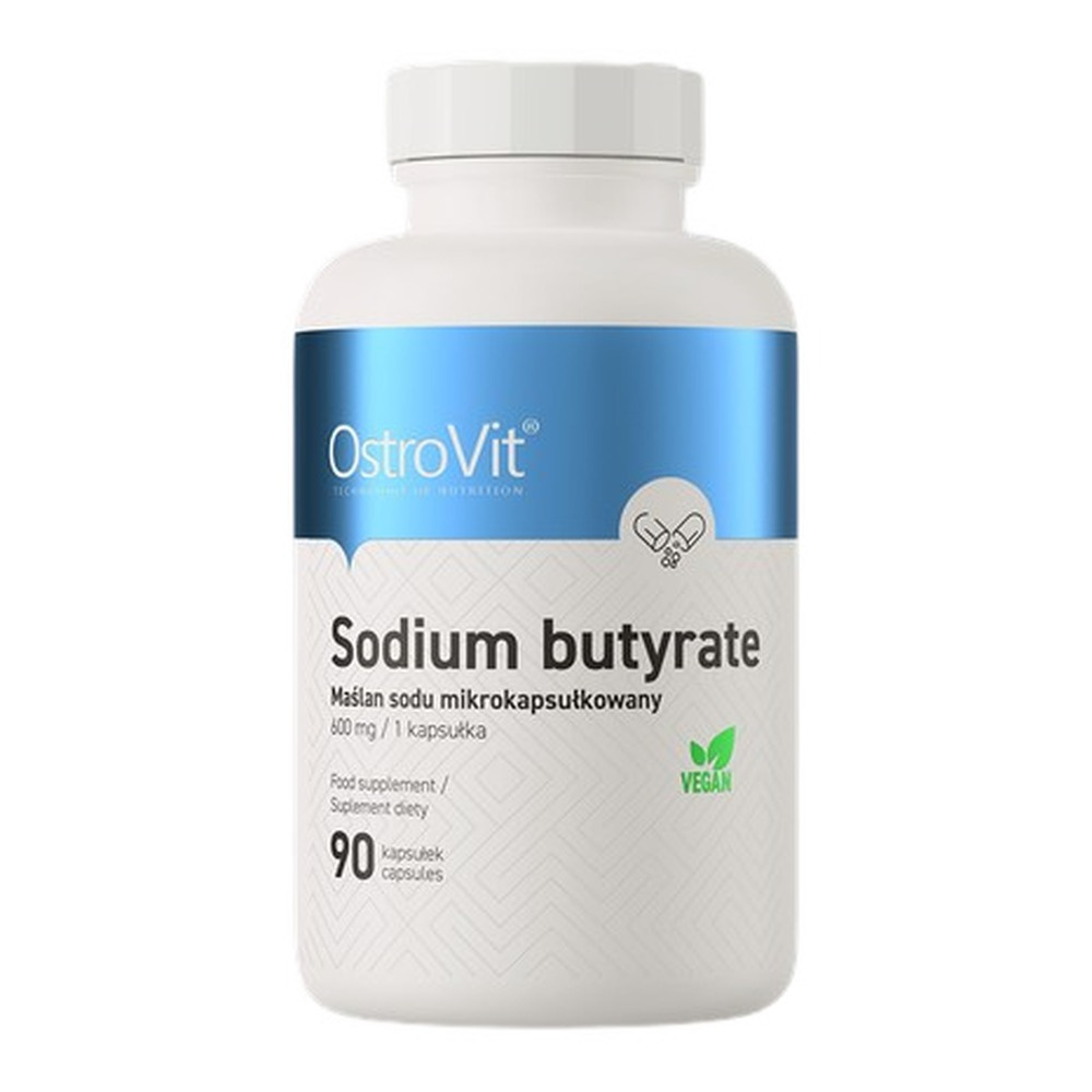 OstroVit Sodium Butyrate, 600mg - 90 caps