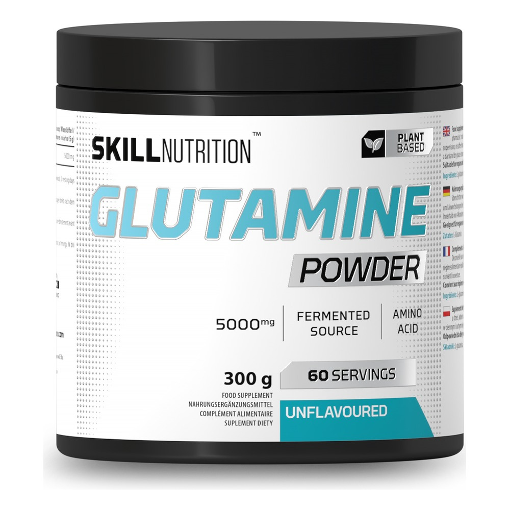 Skill Nutrition Glutamina w Proszku Bezsmakowa 300g