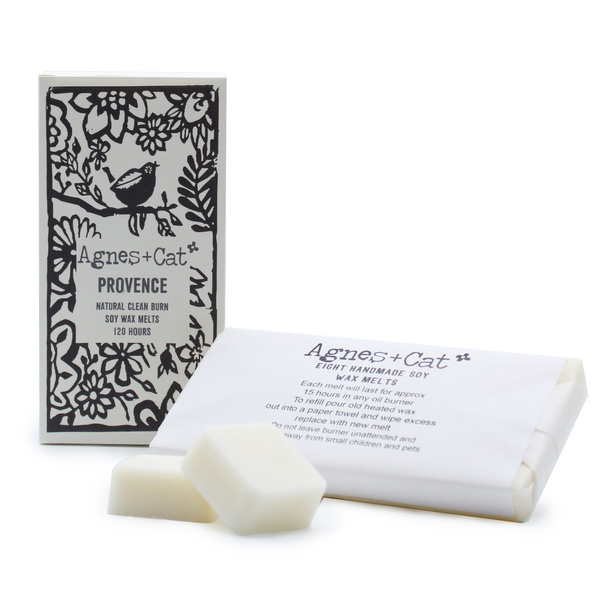 Agnes + Cat Box of 8 Wax Melts - Provence