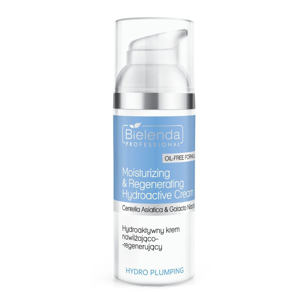 Bielenda Professional Hydro Plumping Hydroaktywny Krem Nawilżająco-Regenerujący 50ml