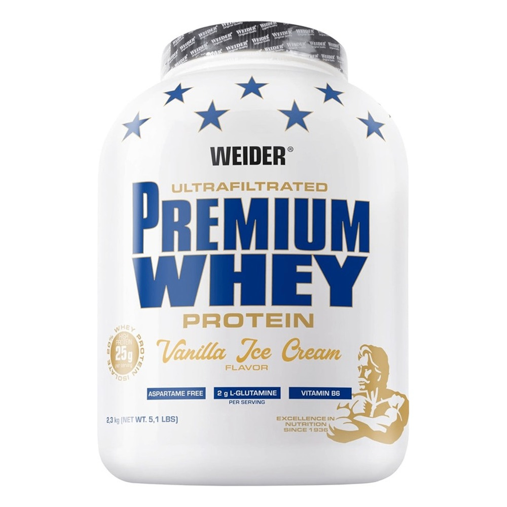 Weider Premium Whey, Vanilla Ice Cream - 2300g