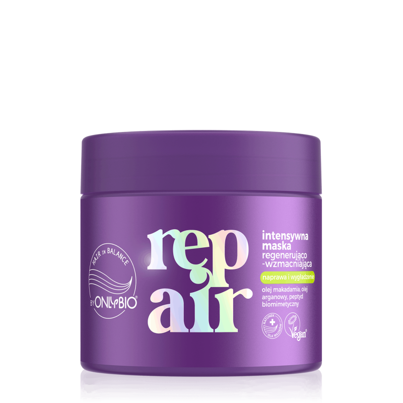 OnlyBio Hair in Balance Repair Intensywna Maska Regenerująco-Wzmacniająca Jaśmin Tuberoza 280ml