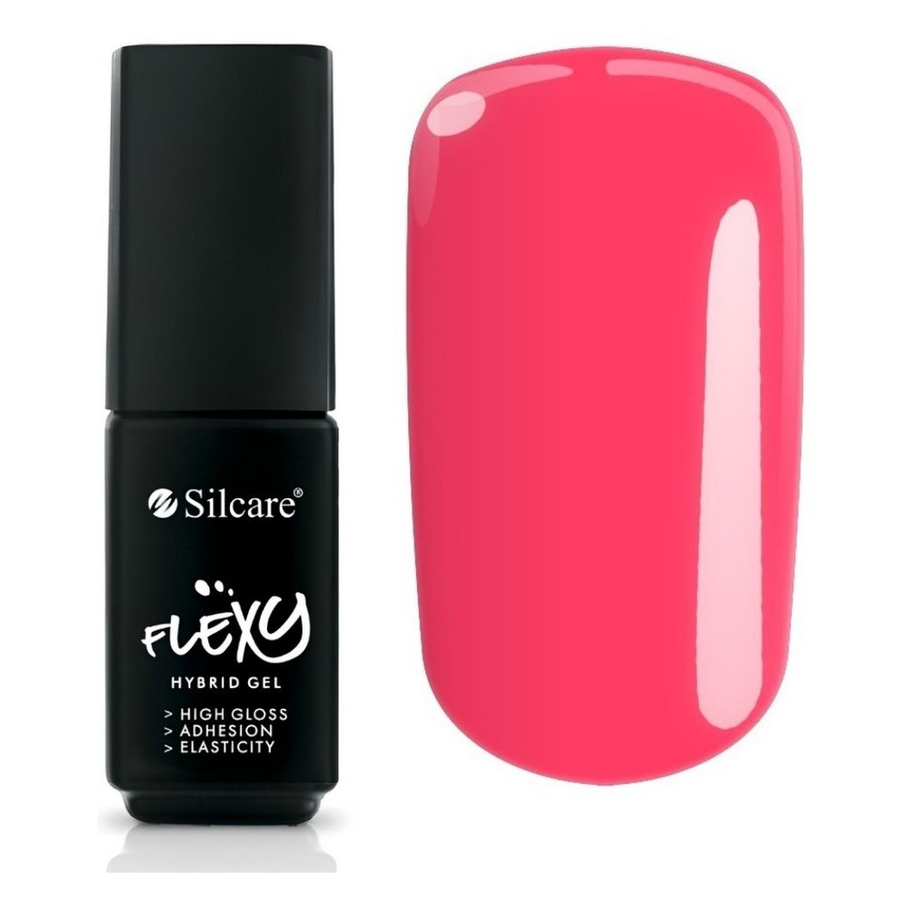 Silcare Flexy lakier hybrydowy UV/LED 100 Barbie Pink 4.5g