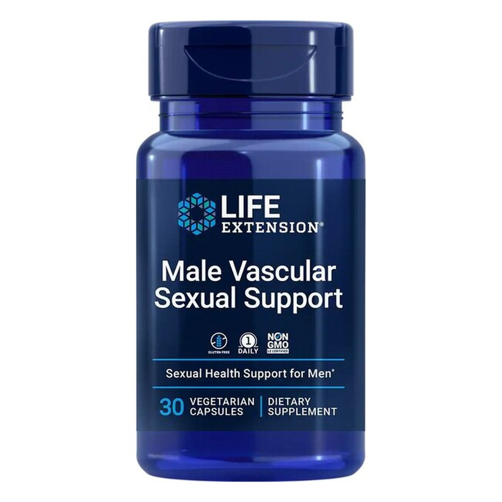 Life Extension Male Vascular Sexual Support na Zdrowie Seksualne Mężczyzn 30 Kapsułek