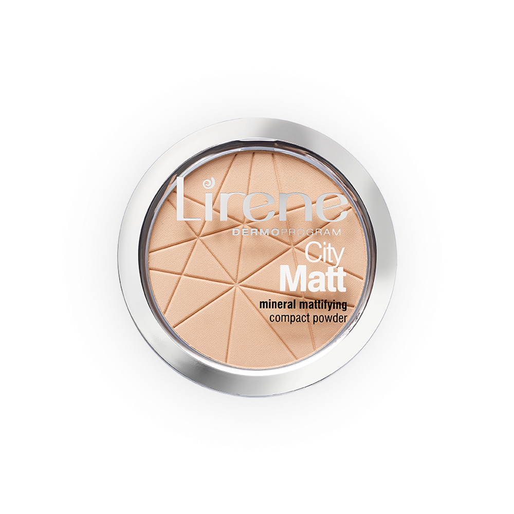 Lirene City Matt Mineralny Puder Matujący Nr 01 Transparent 9g