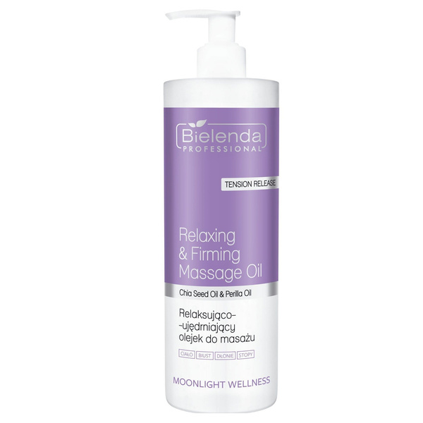 Bielenda Professional Moonlight Wellness Relaksująco-Ujędrniający Olejek do Masażu 500ml