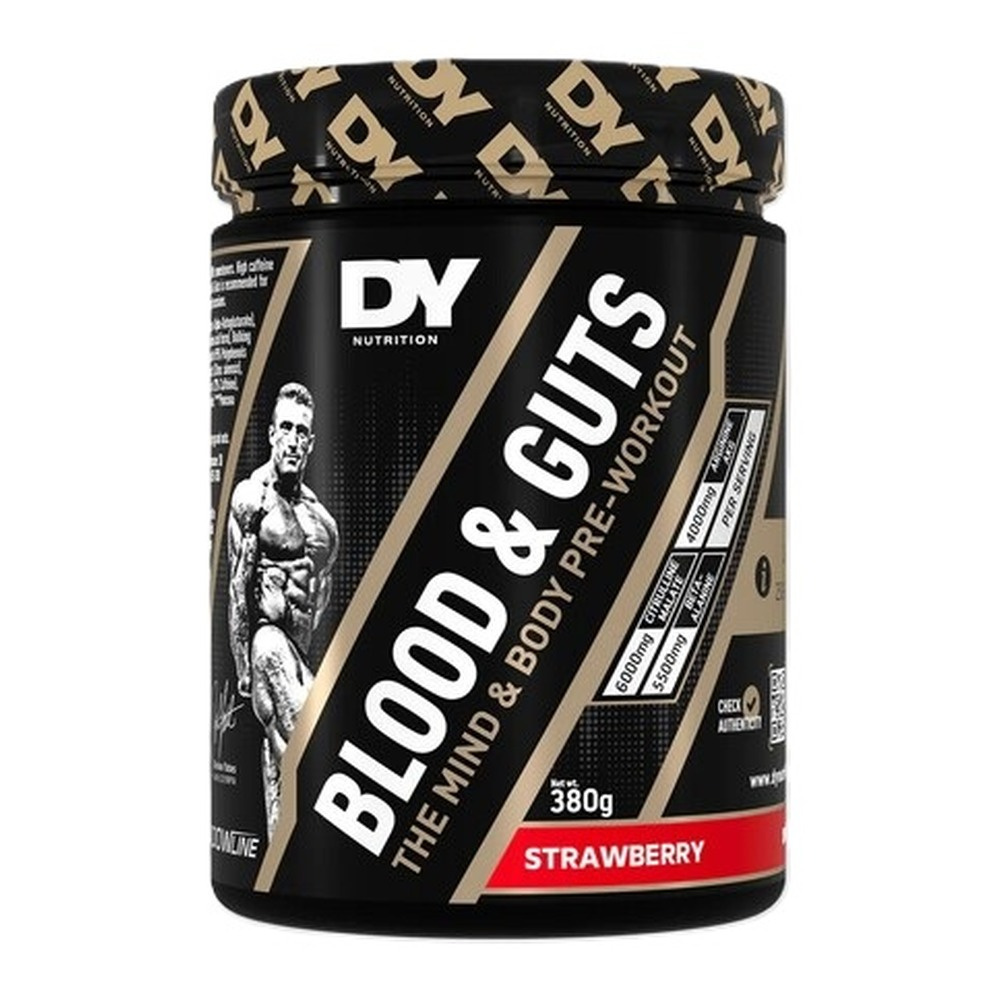 Dorian Yates Blood and Guts, Strawberry - 380g