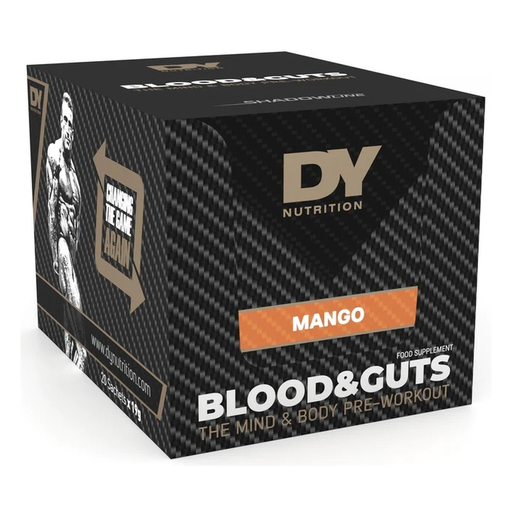 Dorian Yates Blood and Guts Przedtreningówka Na Energię i Siłę 20 Saszetek