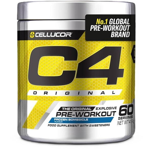 Cellucor C4 Original Frozen Bombsicle Przedtreningówka Na Energię i Wydajność 414g