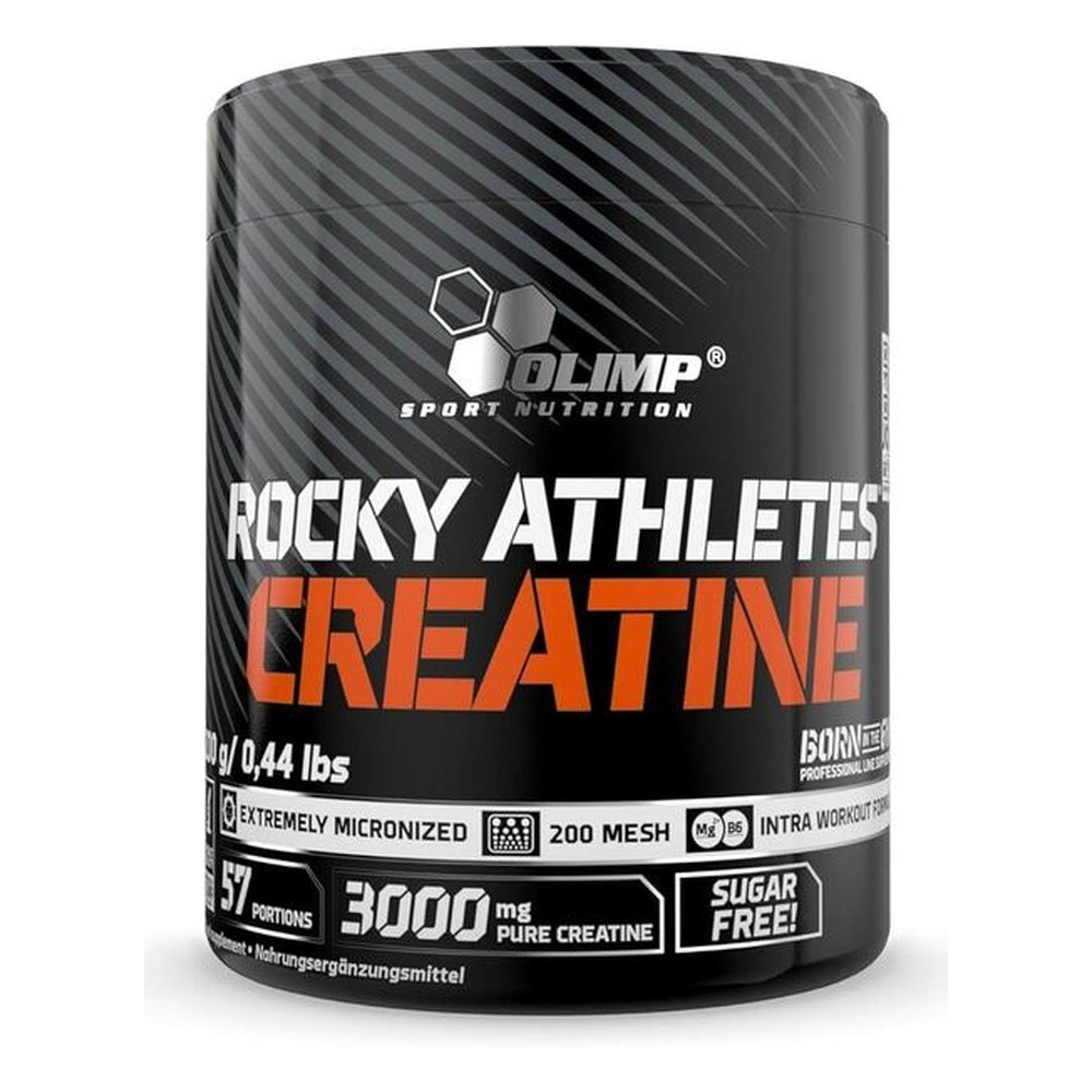 Olimp Nutrition Rocky Athletes Creatine Monohydrat Kreatyny z Magnezem i Witaminą B6 na Wydajność 200g