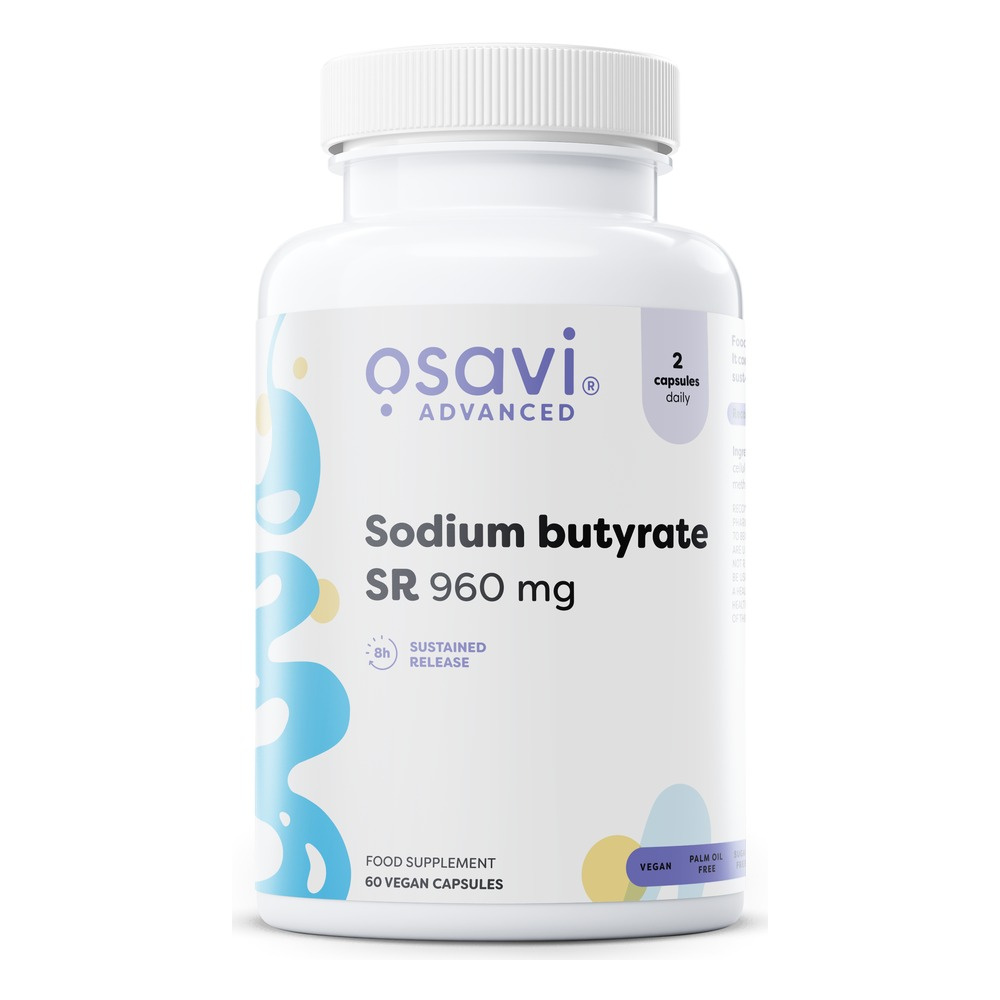 Osavi Maślan Sodu SR 960mg 60 wegańskich kapsułek