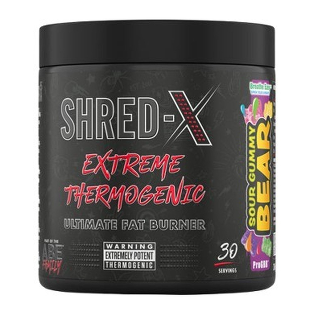 Applied Nutrition Shred-X Powder Kwaśne Żelki Spalacz Tłuszczu na Redukcję Wagi 300g