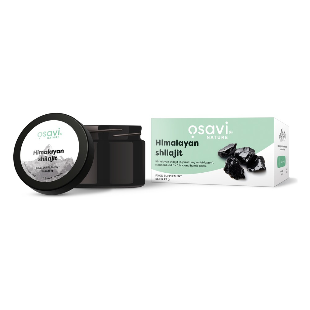 Osavi Shilajit Himalajski w Żywicy Na Wzmocnienie i Witalność 25g