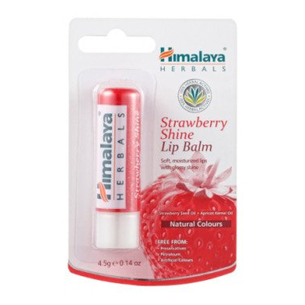 Himalaya Strawberry Shine Lip Balm - 4.5g