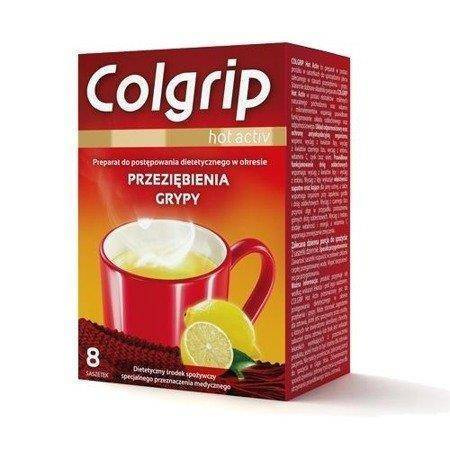 Colfarm Colgrip Hot Witamina C, Cynk + Ekstrakty Roślinne 29g