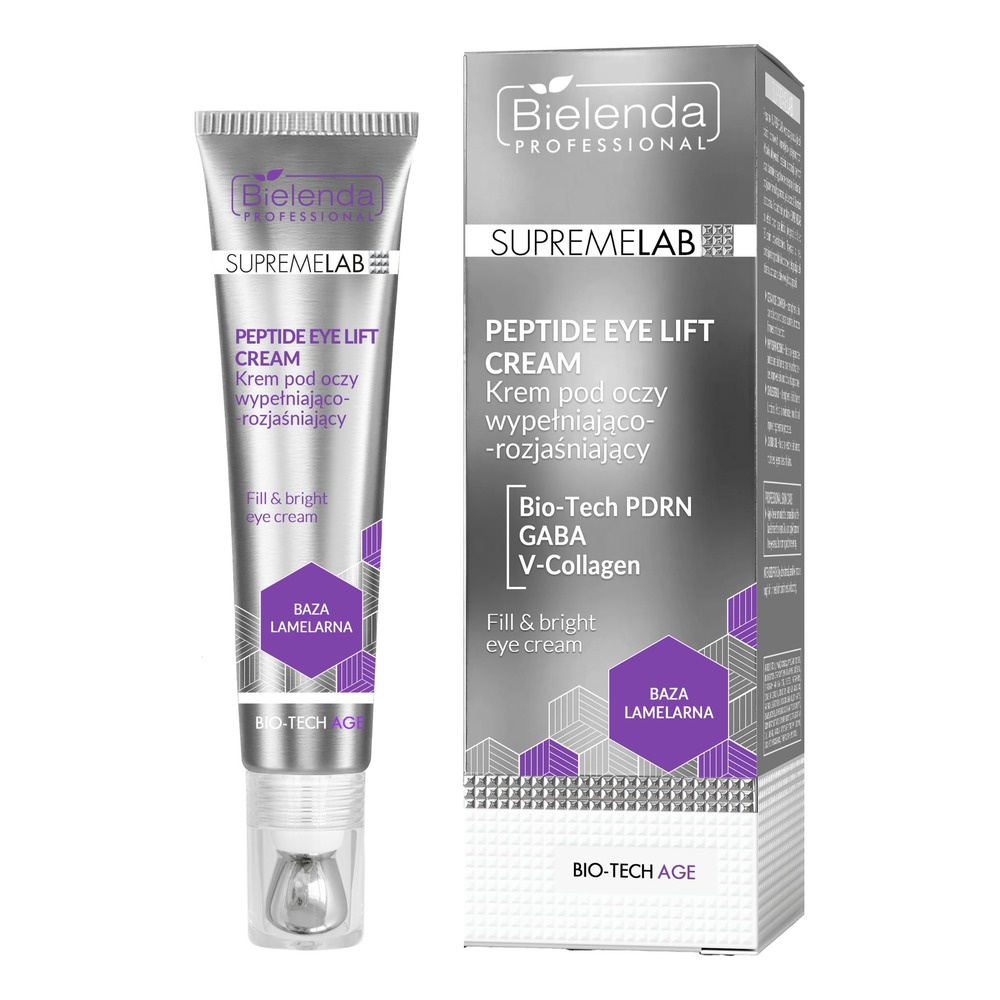 Bielenda Professional BIO-TECH AGE Krem pod oczy wypełniająco-rozjaśniający 15ml