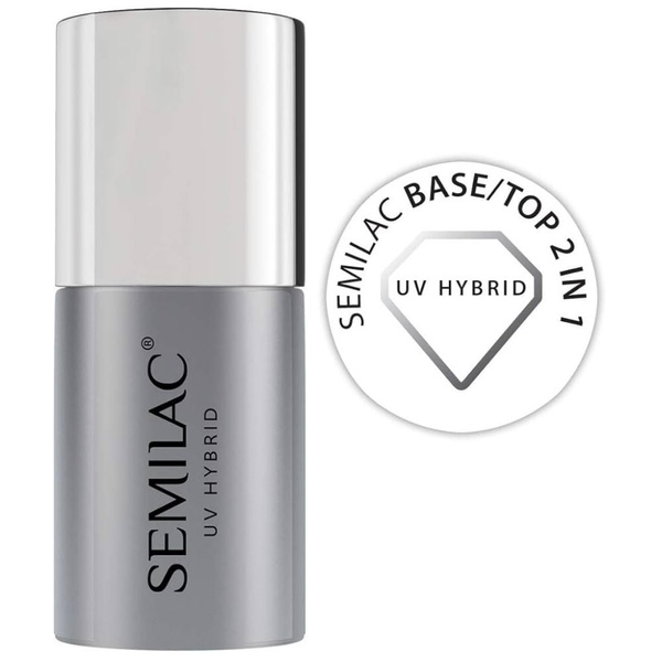 Semilac 2in1 Baza i Top Coat Hard 7ml