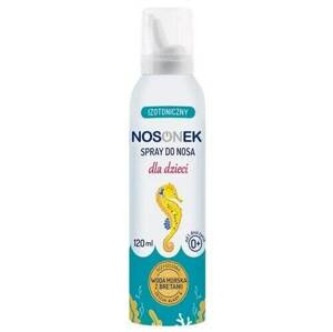 Nosonek Izotoniczna Woda Morska w Sprayu dla Dzieci od 1. Dnia Życia 120ml