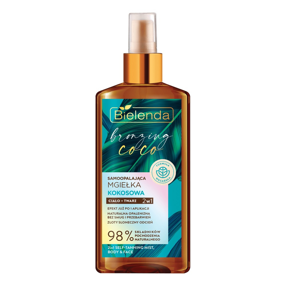 Bielenda Bronzing Coco Samoopalająca Mgiełka do Ciała i Twarzy 2w1 150ml