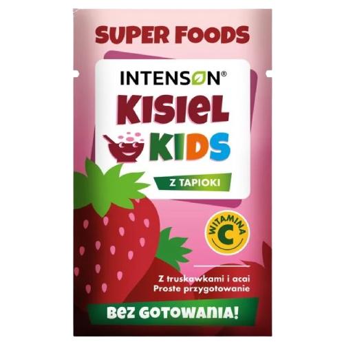 Intenson Kisiel Kids z Tapioki z Truskawkami i Acai bez Gotowania 20g