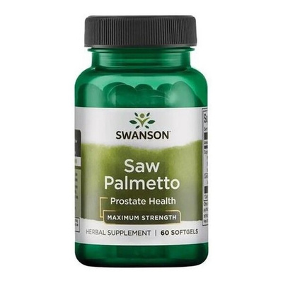 Swanson Saw Palmetto, Maximum Strength - 60 softgels