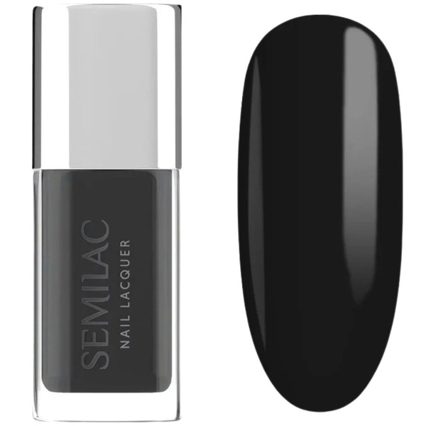 Semilac Classic Lakier Klasyczny 109 Classic Black 9ml