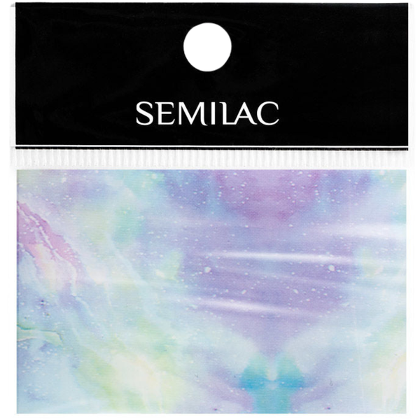 Semilac Nail Transfer Foil Pink & Blue Marble 09
