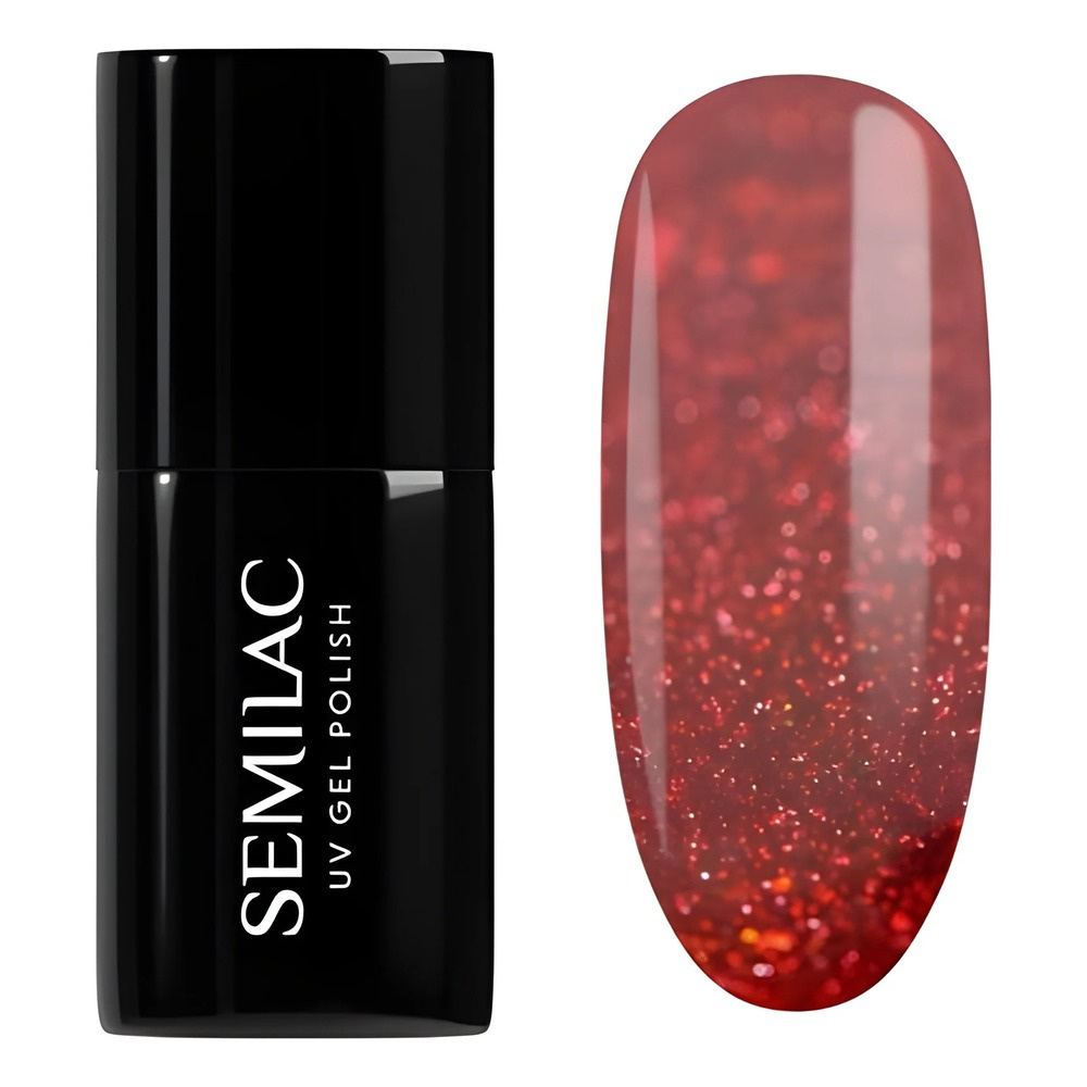 Semilac Winter Lakier Hybrydowy 609 Snow Berries 7ml