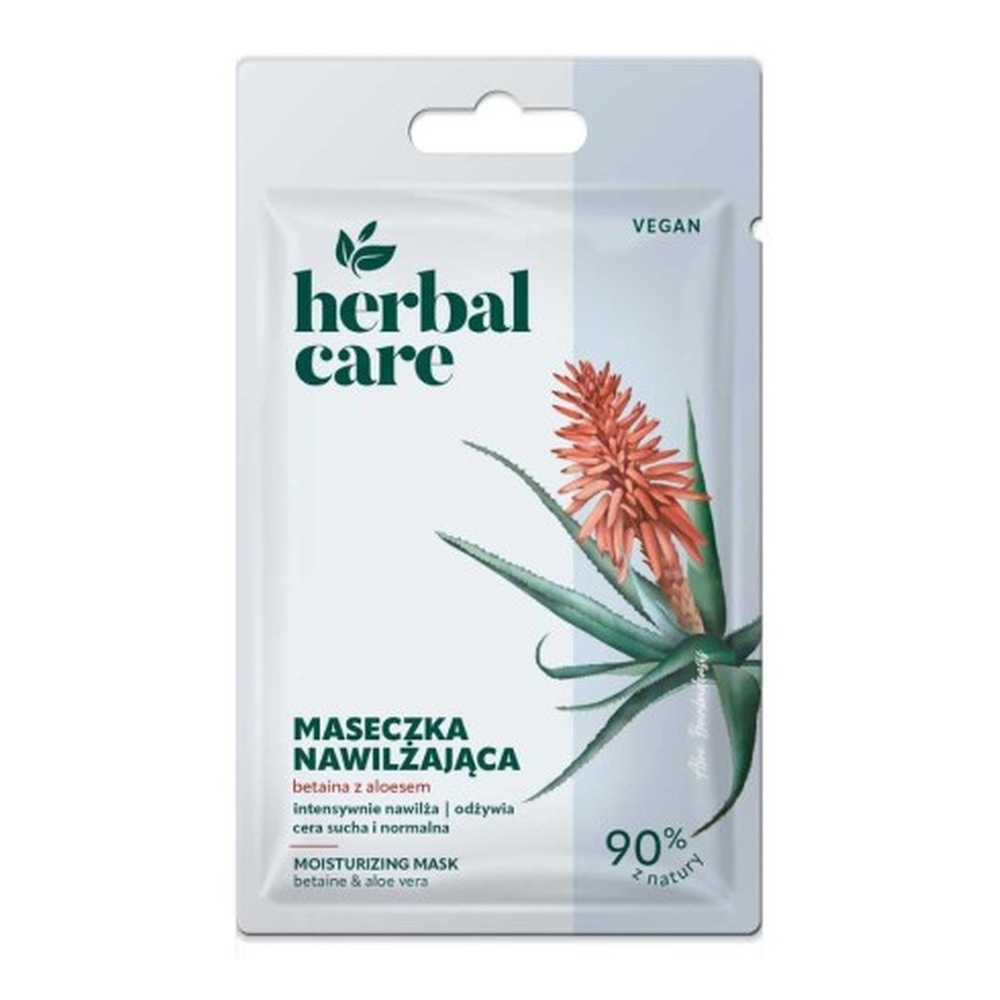 Farmona Herbal Care Nawilżająca Maseczka Betaina z Aloesem dla Skóry Suchej i Normalnej 7g