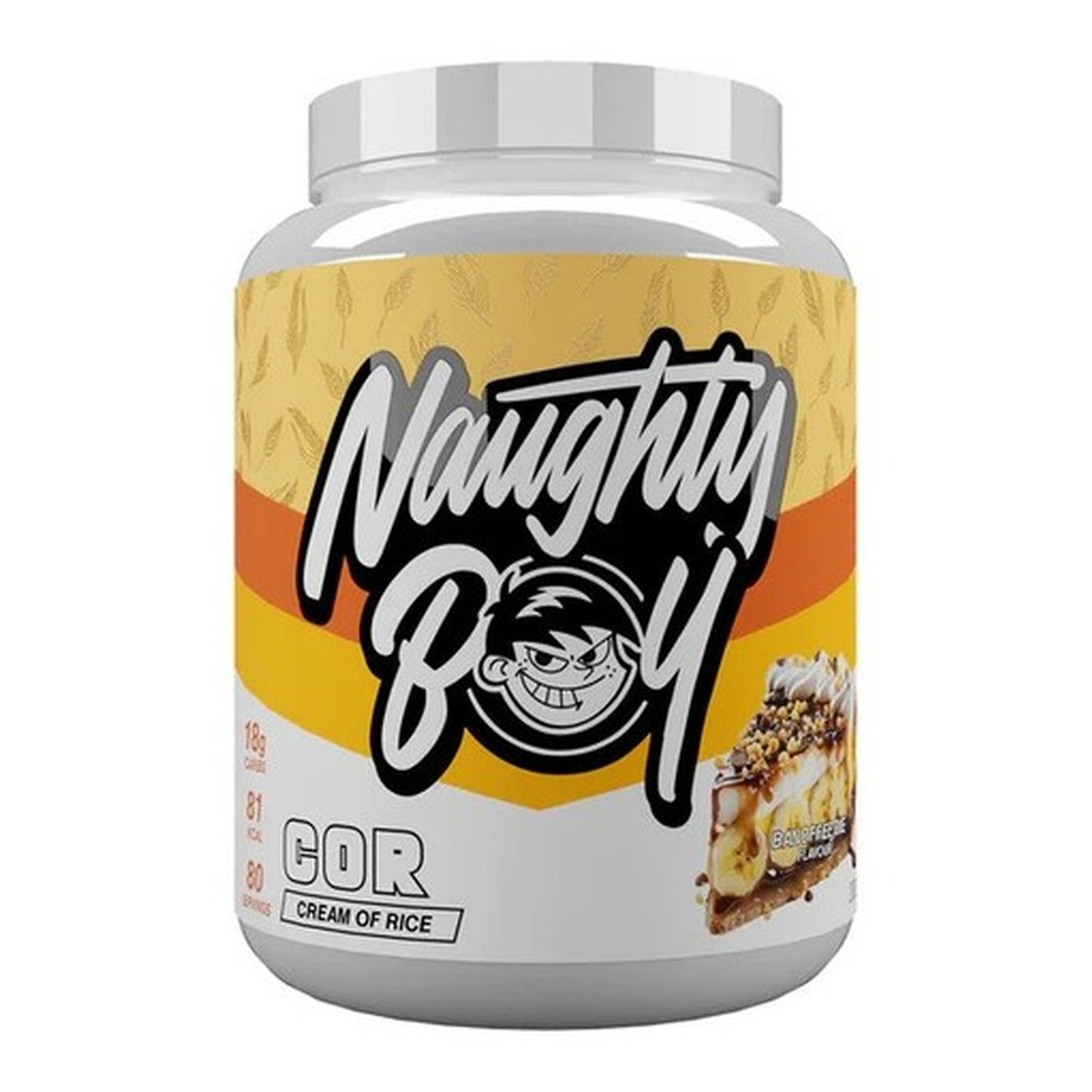 Naughty Boy Cream of Rice Krem Ryżowy Banoffee Pie Źródło Węglowodanów 2000g