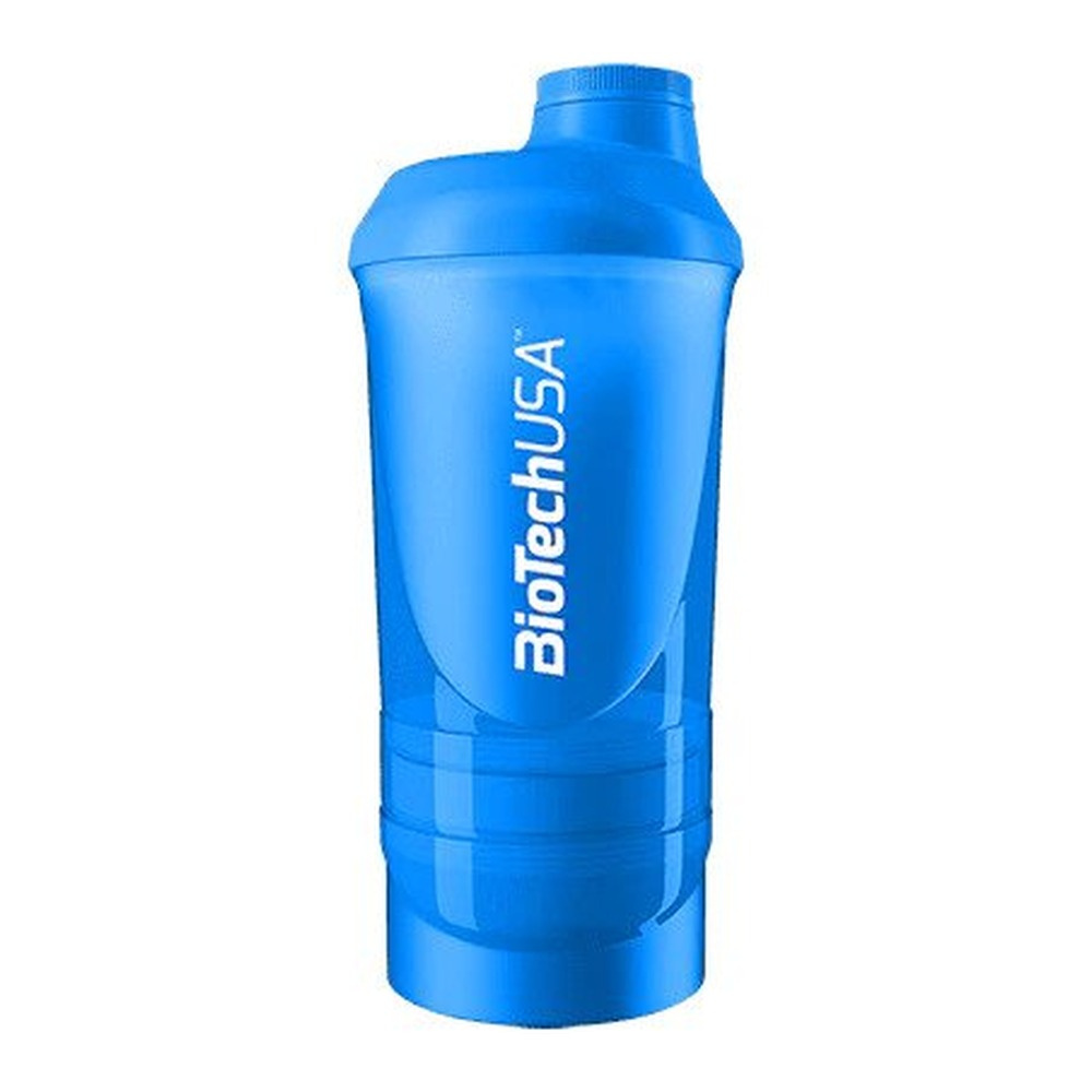 Wave+ Shaker, Blue - 600 ml. (+ 200 ml.+ 150 ml.)