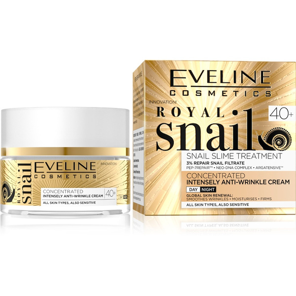 Eveline Royal Snail krem na dzień i na noc 40+ 50 ml