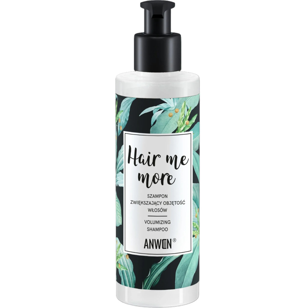 Anwen Hair Me More Delikatny Szampon Zwiększający Objętość Włosów 200ml Best Before 25.08.26