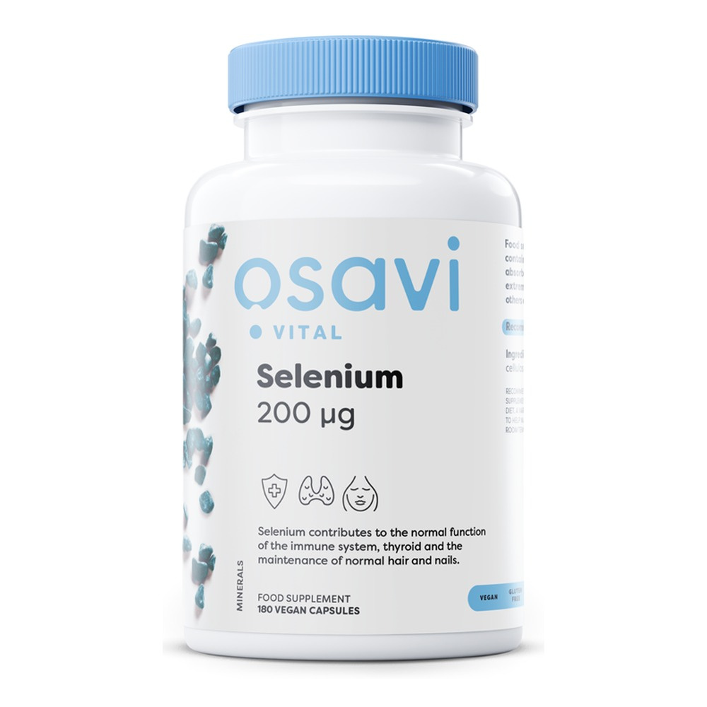 Osavi Selen 200mcg 180 kapsułek wegańskich