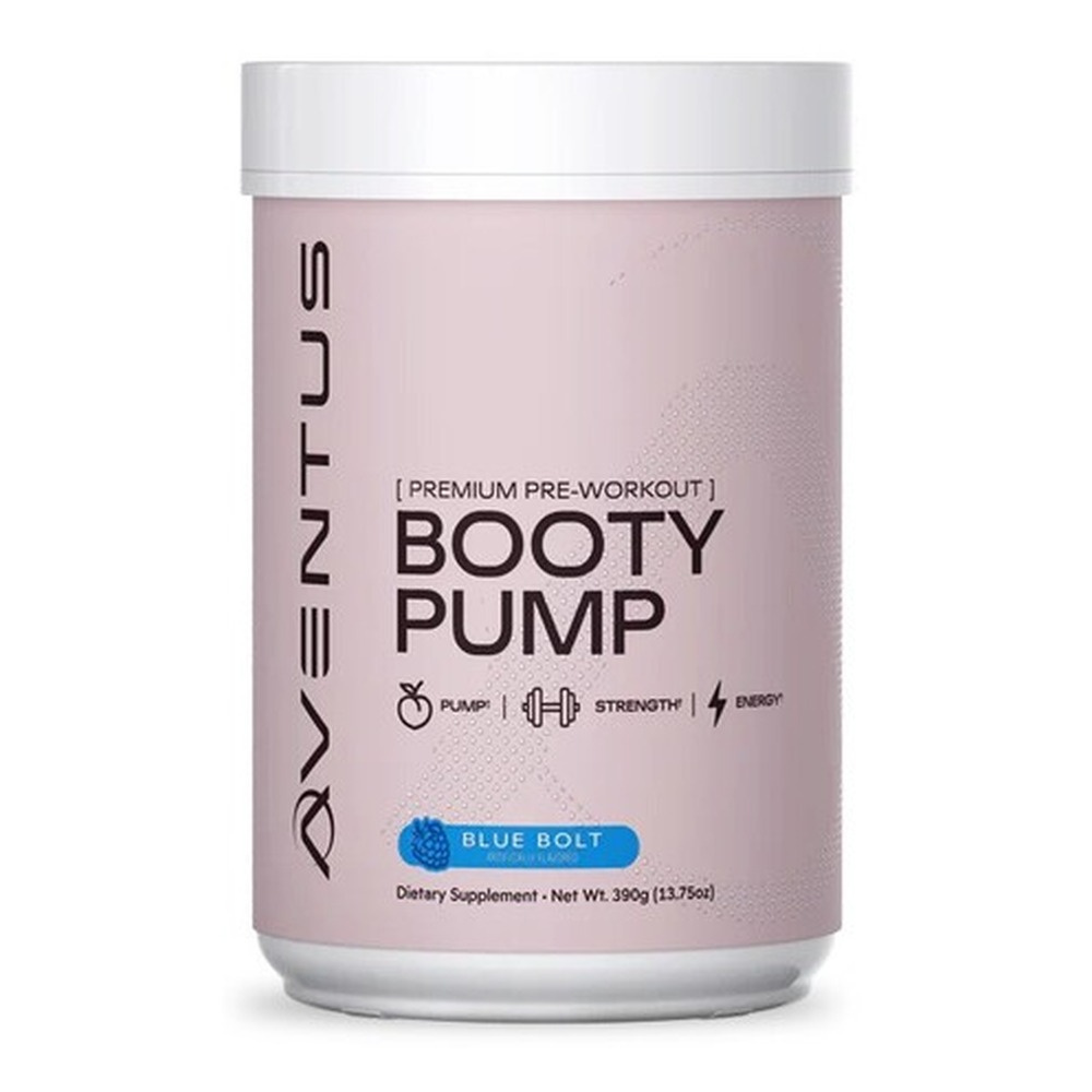 Aventus Supplements Booty Pump Blue Bolt Przedtreningówka na Wzmocnienie Pośladków 390g