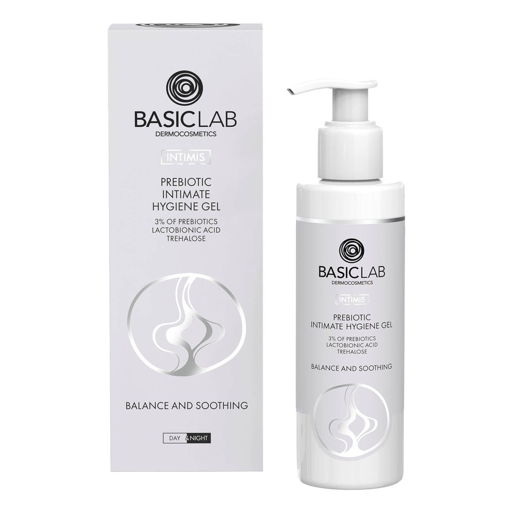 BasicLab Dermokosmetyki Prebiotyczny żel do higieny intymnej 300ml