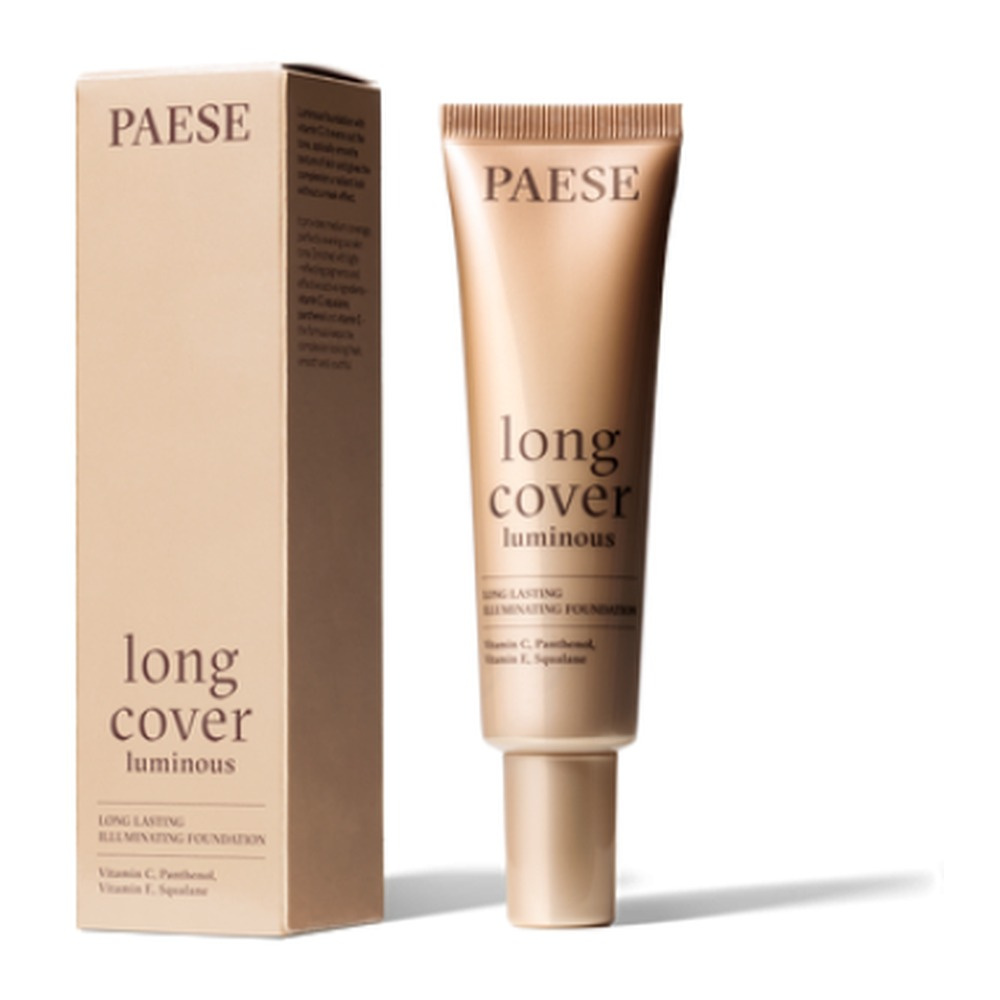 Paese Long Cover Luminous Podkład Rozświetlający 00 Nude 30ml