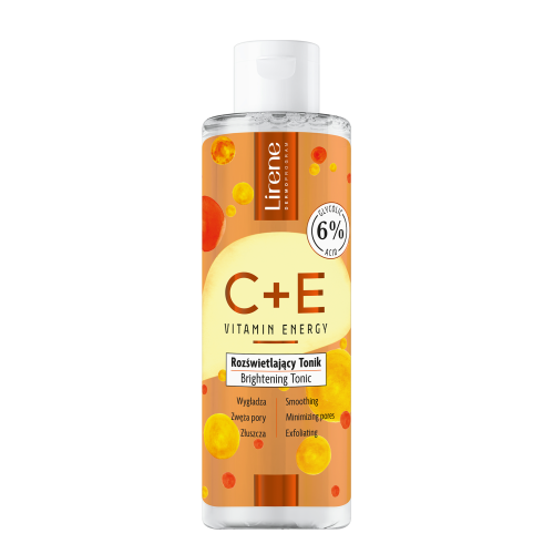 Lirene Uk C+E Vitamin Energy Tonik Rozświetlający 200ml