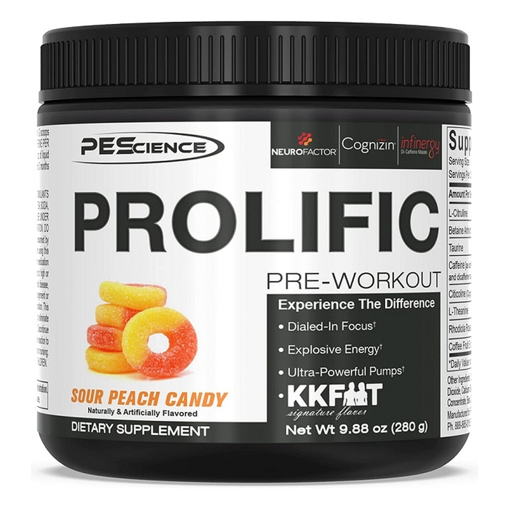 PEScience Prolific, Sour Peach Candy - 280g